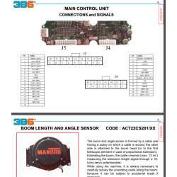 Manitou MRT 1850 - Manitou MRT 2150 - Manitou MRT 2540 PRIVILEGE - instrukcje serwisowe, DTR - service manuals